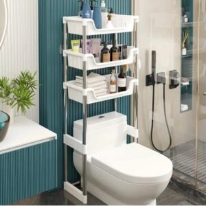 Étagère salle de bain pour chaise anglaise