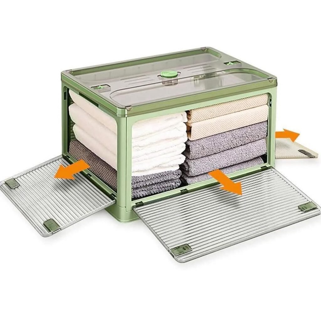 Box de rangement plastique pliable XL 5 portes – Dakar