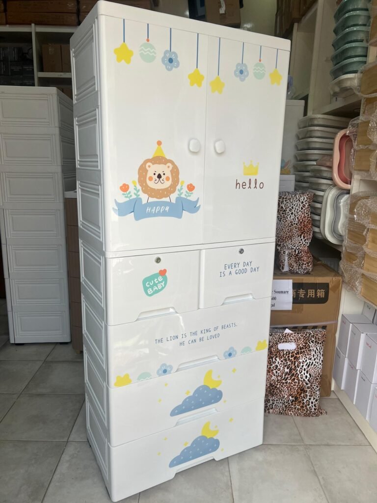 Armoire / Tiroirs de rangement en plastique – MODELE CUTE BABY -DAKAR