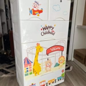 Commode / Tiroirs de rangement en plastique pour enfants - MODELE HAPPY CHILDHOOD - DAKAR