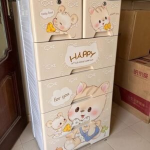 Commode / Tiroirs de rangement en plastique pour enfants - MODELE HAPPY - DAKAR