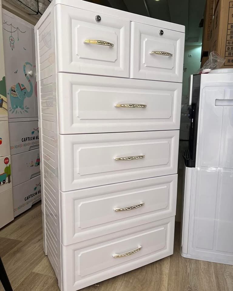 Commode/ Tiroirs de rangement en plastique dur MODELE CLASSIQUE – DAKAR