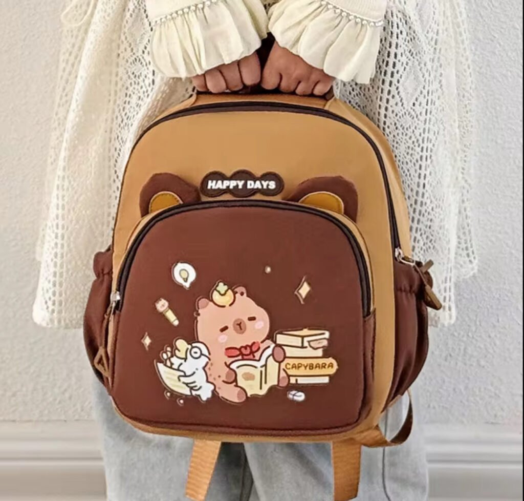 Sac Écolier Capybara Pm