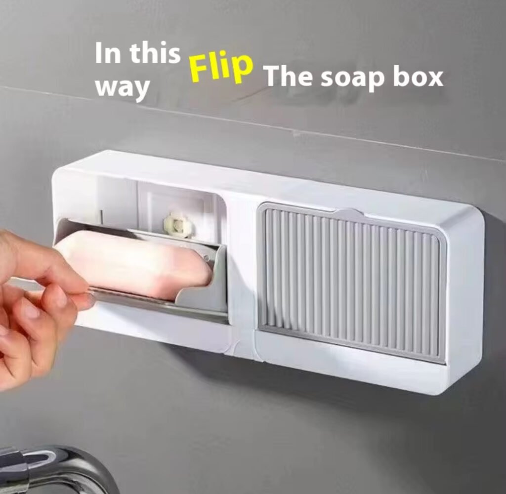 Porte savon mural 1 ou 2 compartiments