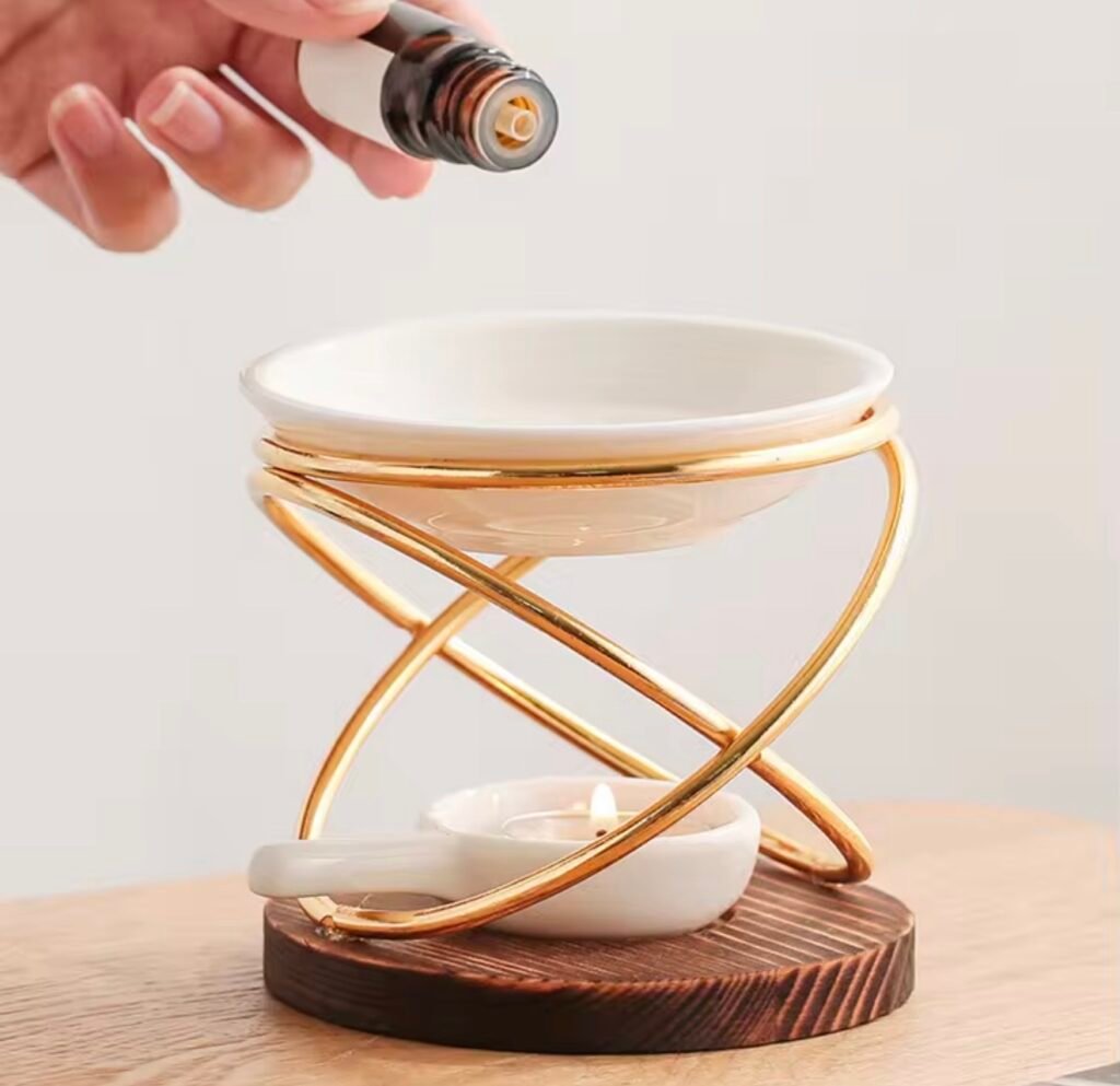 Brûleur d’huiles et d’encens liquide design – Diffuseur d’ambiance moderne