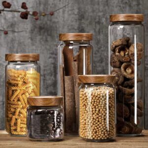 Bocaux de conservation en verre
